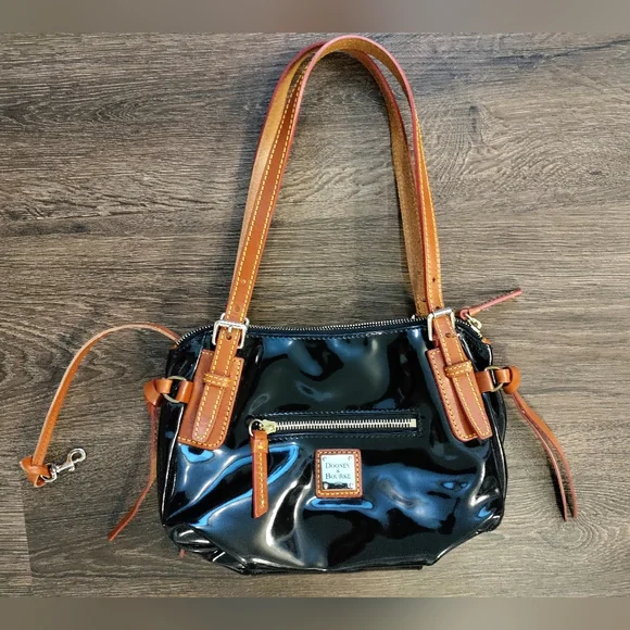 Doney and Bourke Small Shoulder Purse Black - Picture 3 of 10